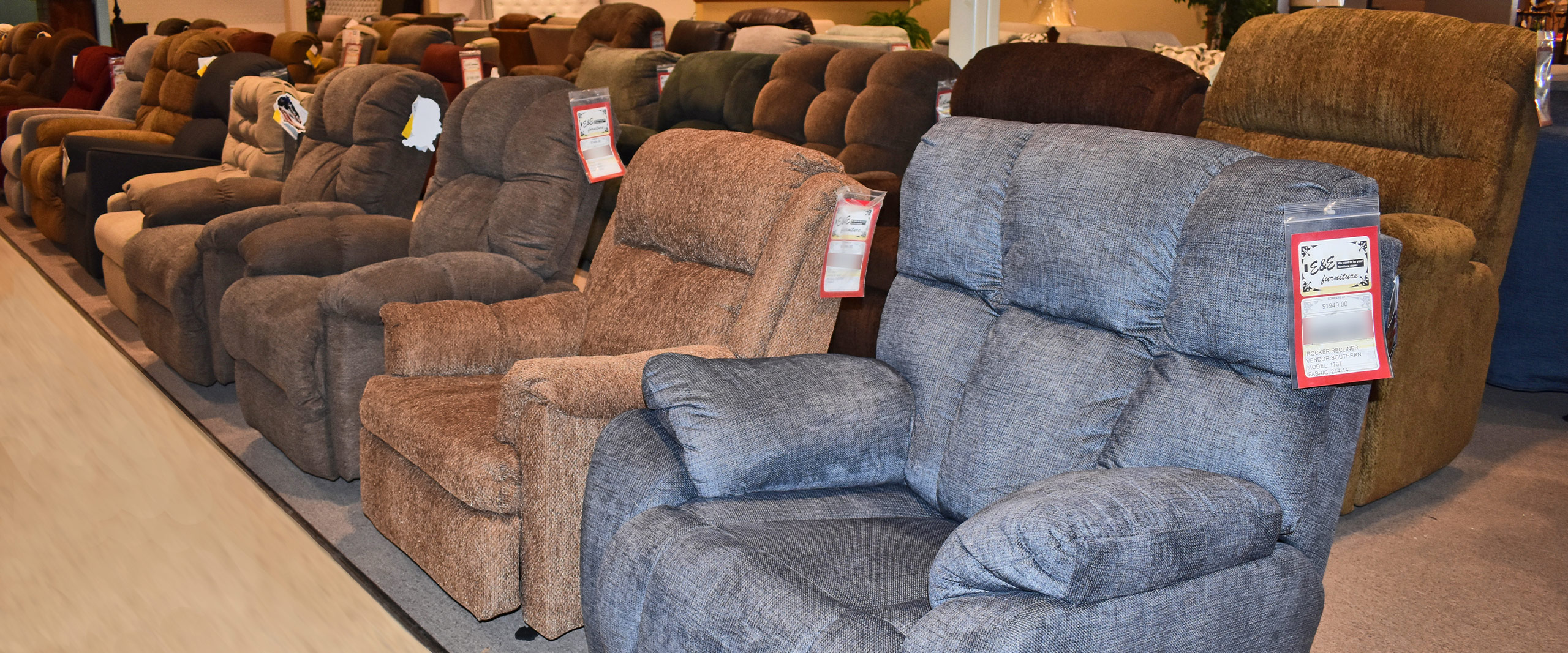Large Selection of Best Made Recliners